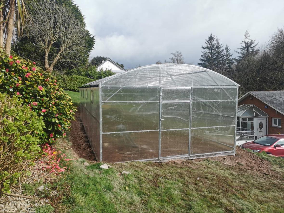 GREENHOUSE PRIMA-4 48 M² (4M X 12M; 13FT X 39.4FT)/ 6mm