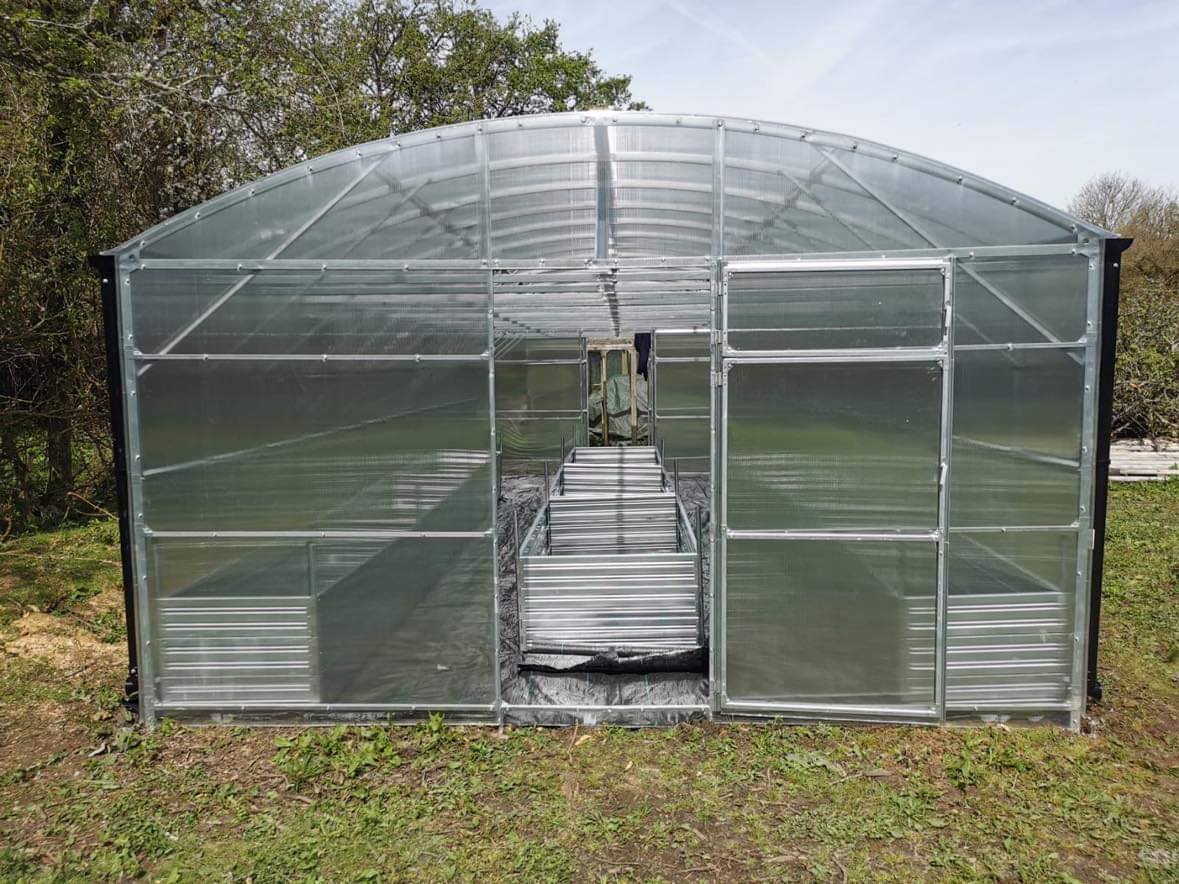 GREENHOUSE PRIMA-4 48 M² (4M X 12M; 13FT X 39.4FT)/ 6mm