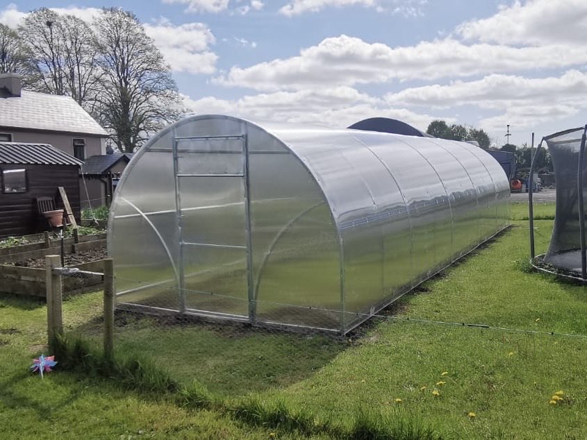 GREENHOUSE SIGMA 30 M² (3M X 10M; 9.8FT X 33FT)