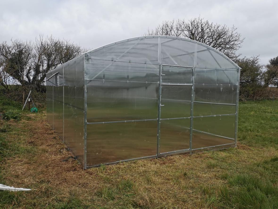 GREENHOUSE PRIMA-4 24 M² (4M X 6M; 13FT X 19.6FT)/ 6mm