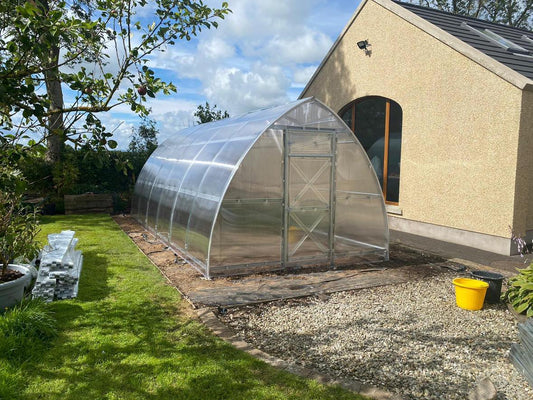 GREENHOUSE ARROW-3, 18M² (3M X 6M; 9.8FT X 19.6FT)