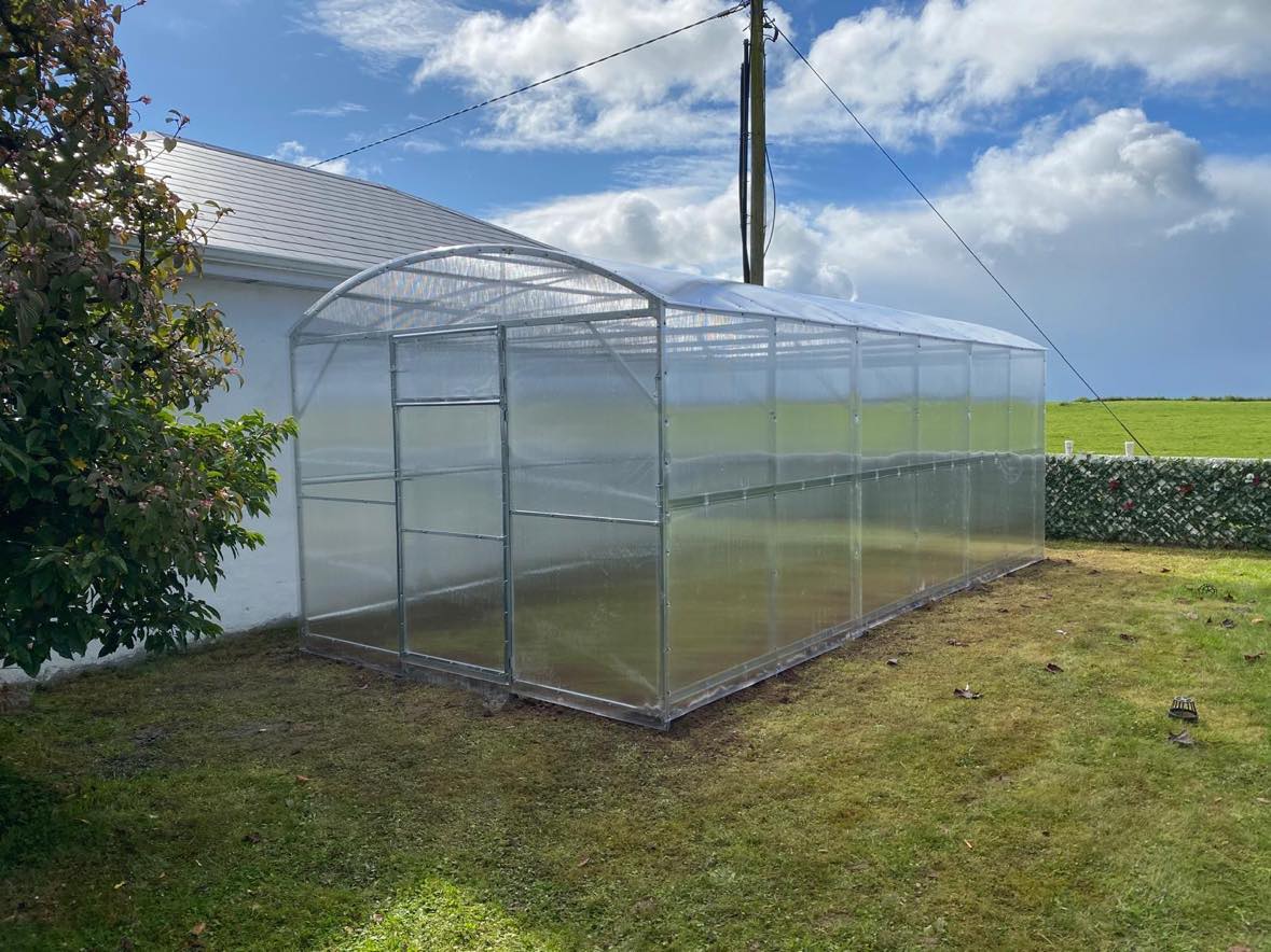 GREENHOUSE PRIMA-3 18 M² (3M X 6M; 9.8FT X 19.6FT)/ 6mm