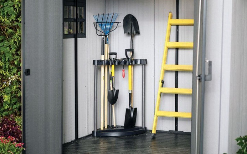 CORNER TOOL RACK