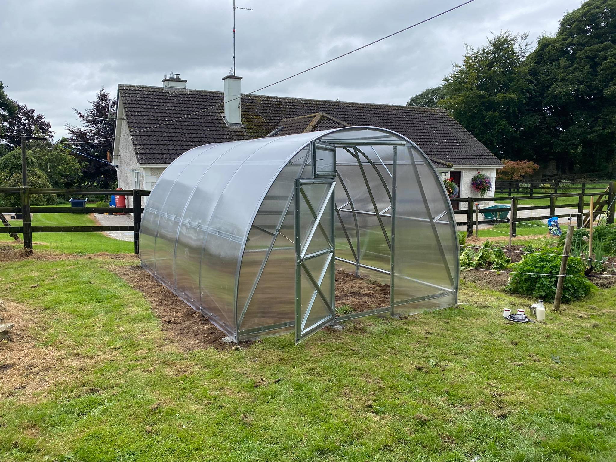 GREENHOUSE OPTIMA, 12M² (3M X 4M; 9.8FT X 13FT)