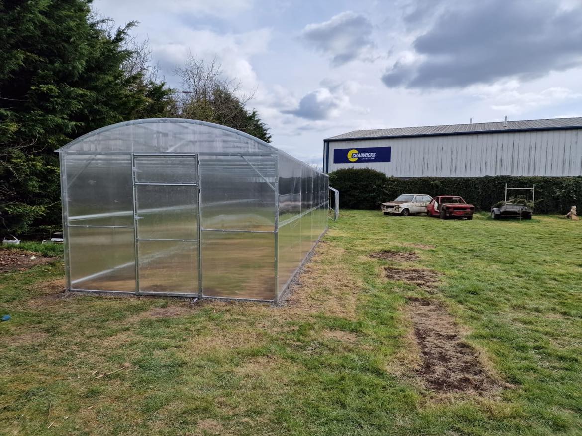 GREENHOUSE PRIMA-3 30 M² (3M X 10M; 9.8FT X 33FT)/ 6mm