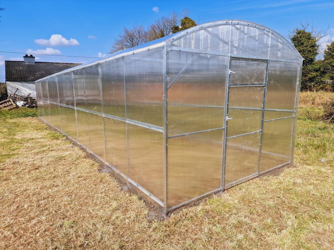 GREENHOUSE PRIMA-3 36 M² (3M X 12M; 9.8FT X 39.4FT)/ 6mm